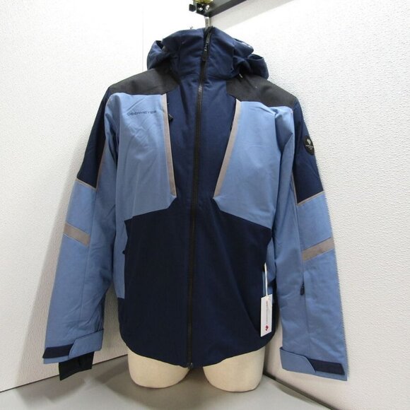 NEW OBERMEYER Men's Foundation Insulated Coat Size L Faded Blue - Picture 2 of 4